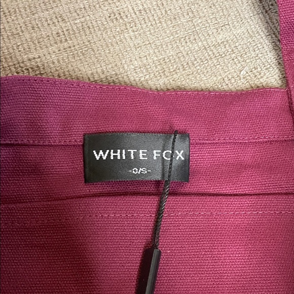 White Fox Pink Shorts and Tote Set - Picture 7 of 7